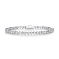 Starlight Moissanite 925 Silver Bracelet