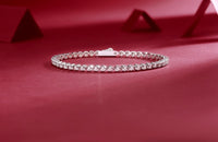 Starlight Moissanite 925 Silver Bracelet
