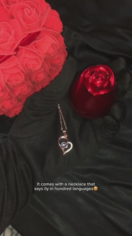 100 Languages I Love You Projection Necklace video